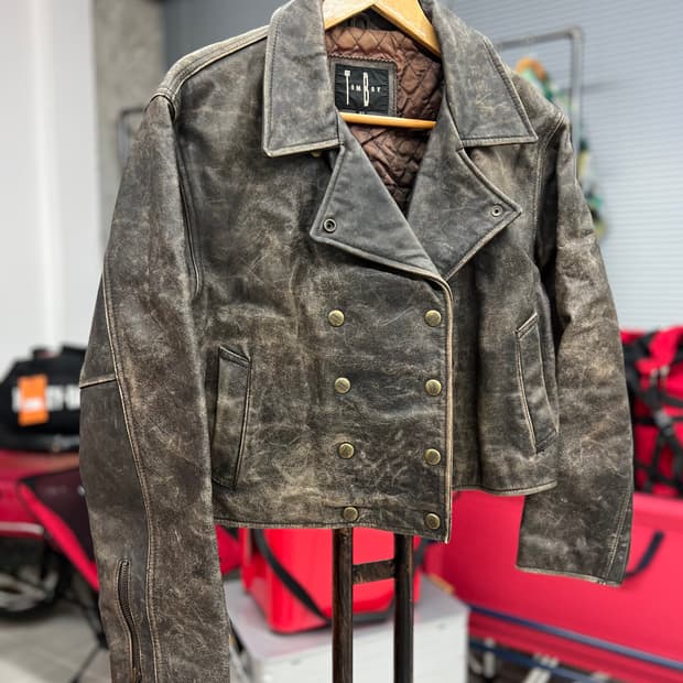 Tomboy 빈티지 가죽자켓 90