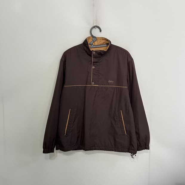 닥스 남성 누빔 반집업 100