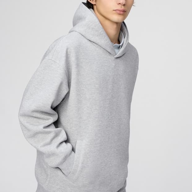 유니클로C 스웨트오버사이즈풀파카 XL