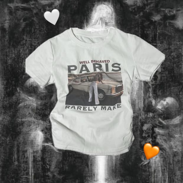 빈티지 반팔 PARIS