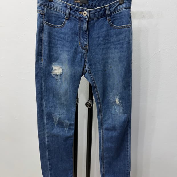 정품) maje 마쥬 데님 청바지 데미지진 1(26)