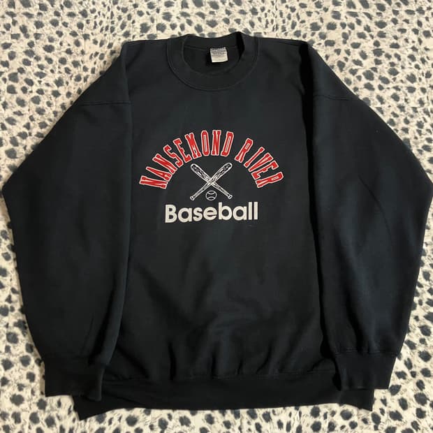 빈티지 90s GILDAN 길단 울트라블렌드 베이스볼 스웻셔츠 XL 