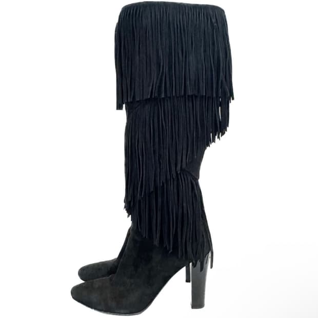 Saint Laurent 생 로랑 프린지 부츠 / 36 1/2