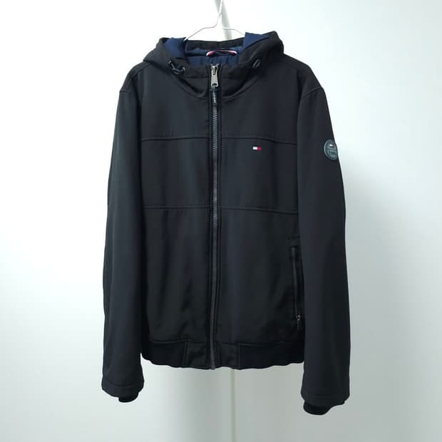 타미힐피거 소프트쉘 후드집업 L