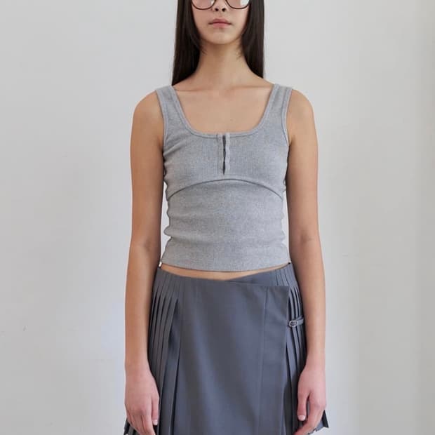 LCDC Bustier Detail Tank Top 엘씨디씨 탱크탑 나시