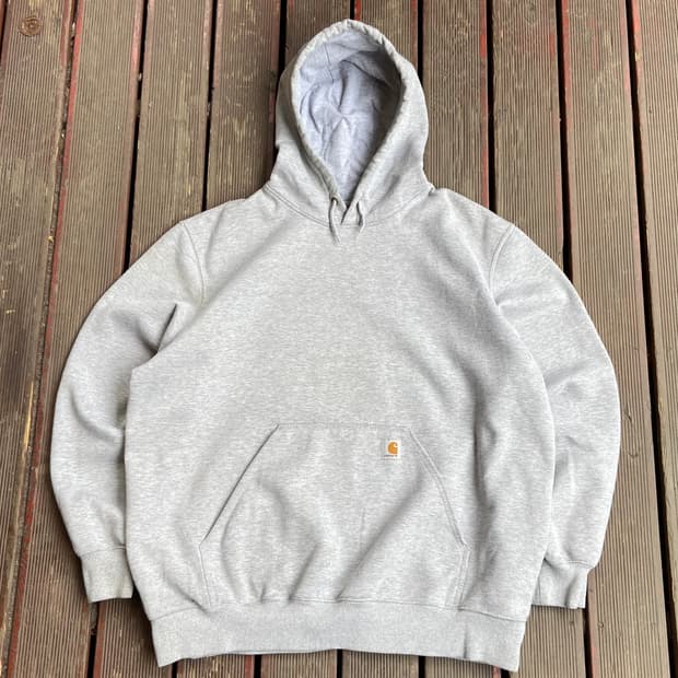 실측 3XL) 칼하트 레인디펜더 그레이 후드