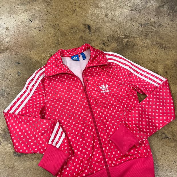 아디다스 립 핫 핑크 제니 져지 트랙탑 85