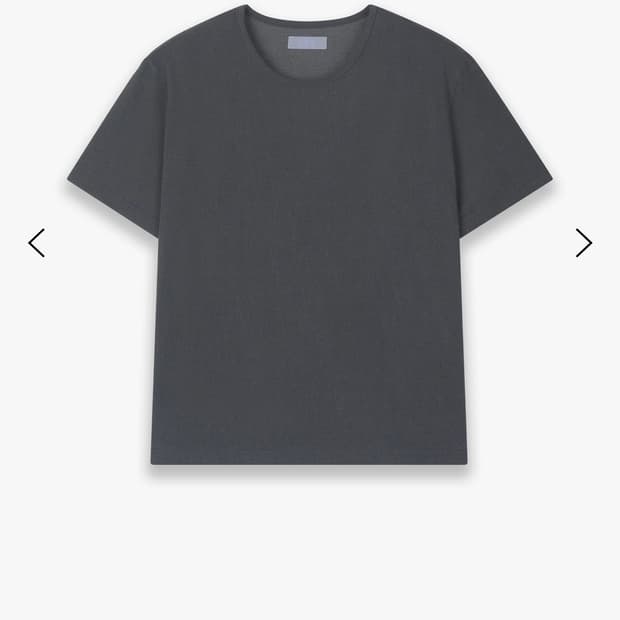 les Brev t-shirt charcoal 1 size