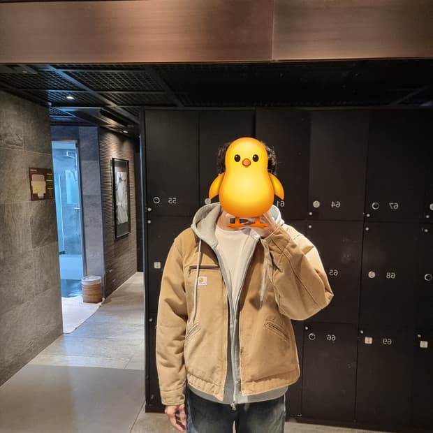 빈티지 칼하트 WJ97 디트로이트 자켓