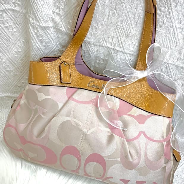 희귀 🎀 Coach 핑크갸루 Shoulder Bag