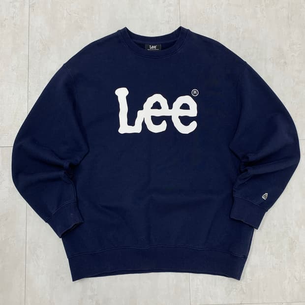 Lee 네이비 맨투맨 #617