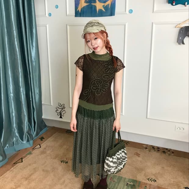 초코나무 숲st 모리걸 낭낭 코디셋𖧧🪵🌳