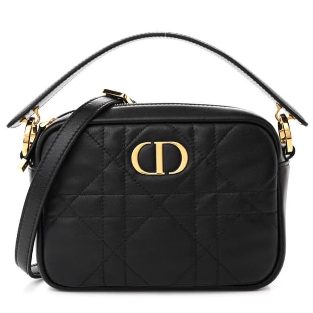 디올 카로 스몰 카메라백 블랙