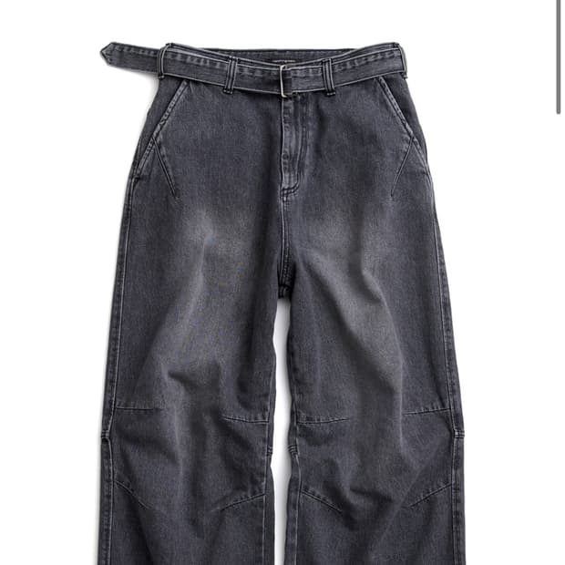 해칭룸 디키즈 스노우진 워시드 블랙 3
