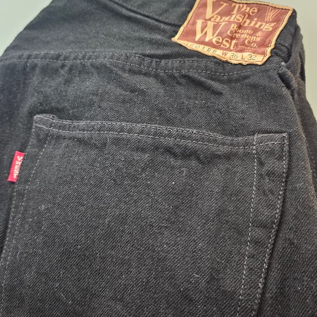 프리휠러스 601RB 루드 블랙 데님 36