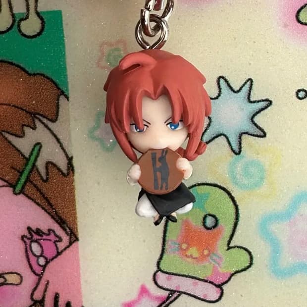 은혼 카무이 고전 피규어 스트랩 키링