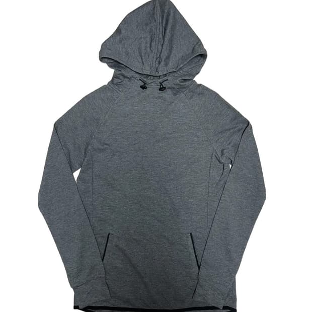 Gray thumb hole hoodie