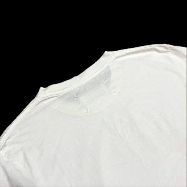 마르지엘라 백스티치 20ss 10번라인 반팔 티셔츠 화이트