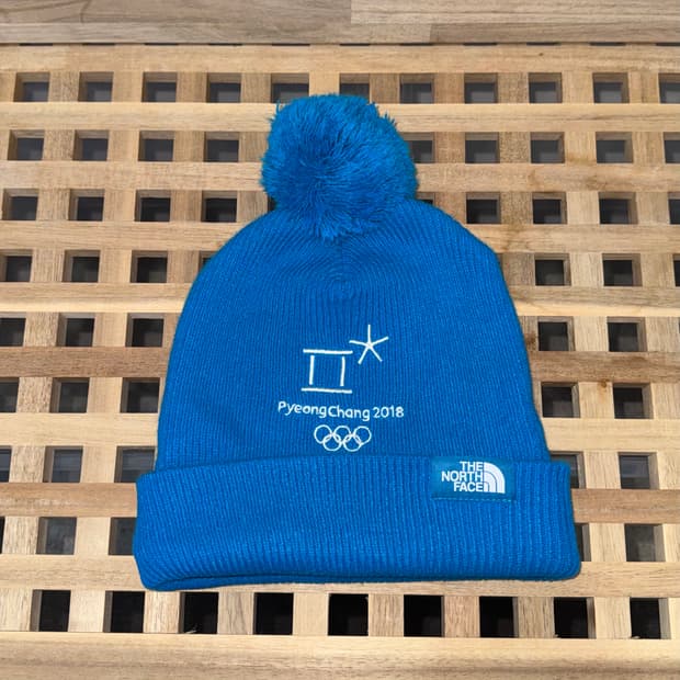 노스페이스 평창 올림픽 방울 비니
