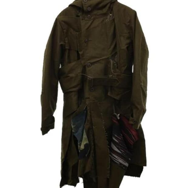 MIHARA YASUHIRO 패치워크 야상 L (교신O)