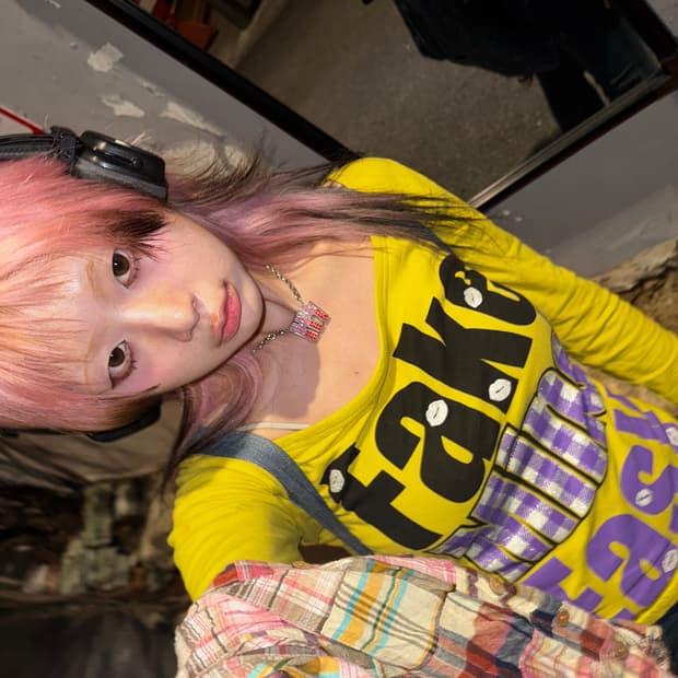 jpn키치 U넥 딱붙 롱슬리브