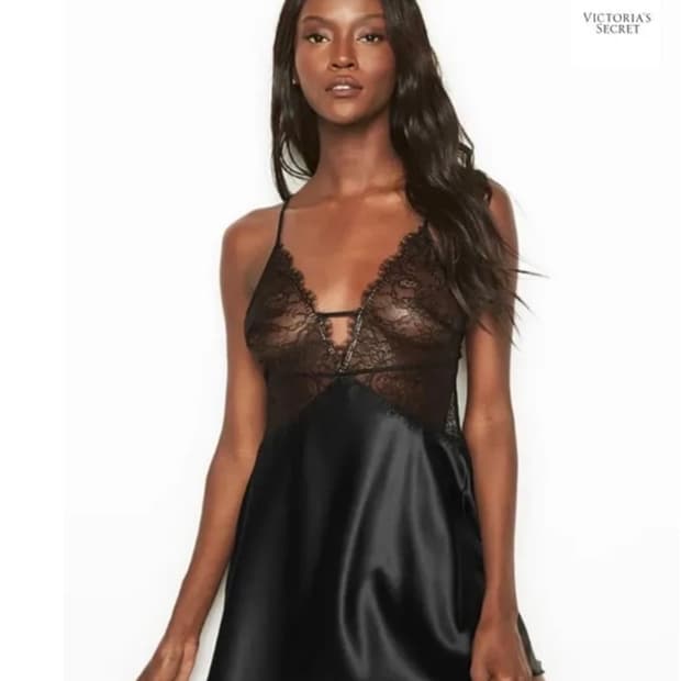 [보관새상품]빅토리아 시크릿 슬립 원피스 m