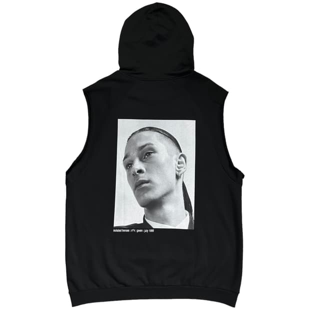 라프시몬스 16ss 아이솔레이티드 히어로즈 후드 슬리브리스