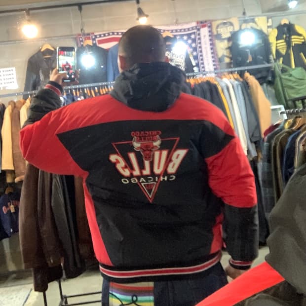 NBA 시카고불스 90s logo7 봄버 자켓 105