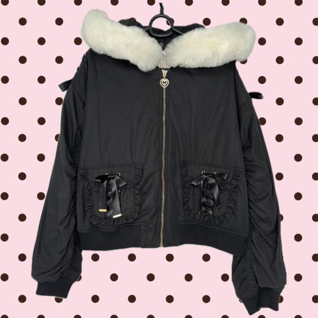 시크릿허니 항공점퍼 양산형 지뢰계