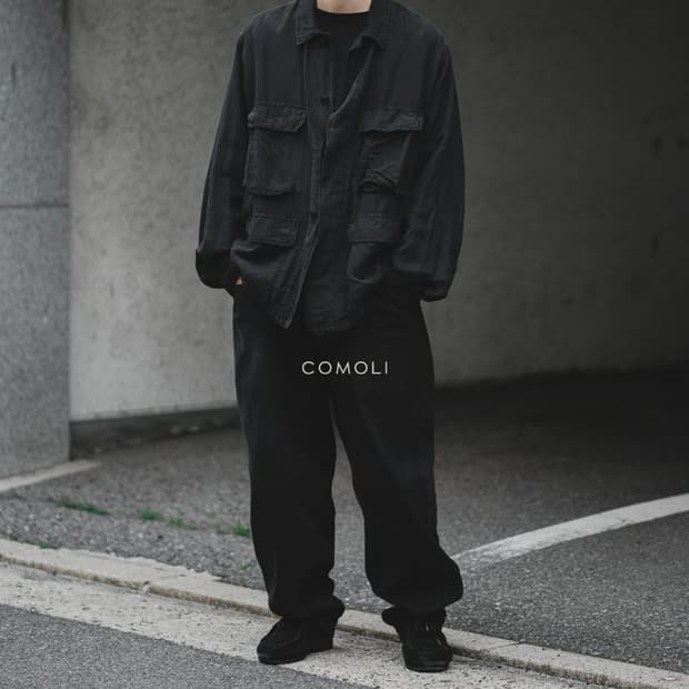 [3] 26SS 코모리 실크코튼BDU 블랙