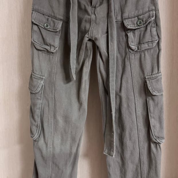 빈티지 카고 바지 팬츠