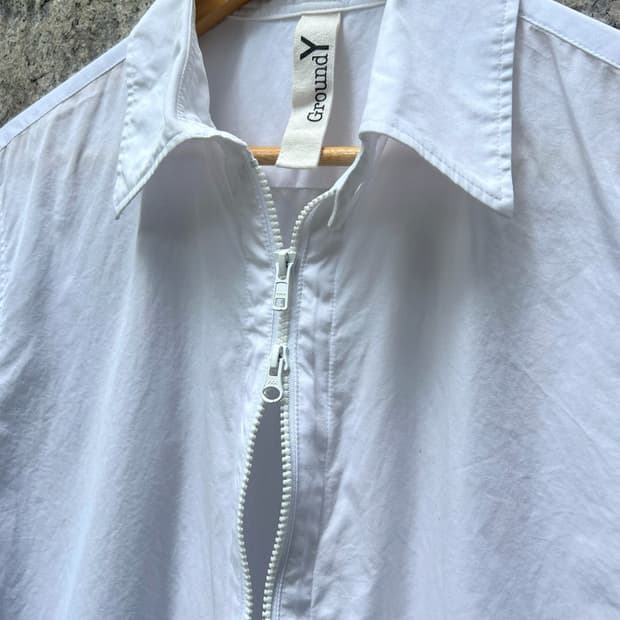 Yohji Yamamoto Ground Y Shirt Zip Up