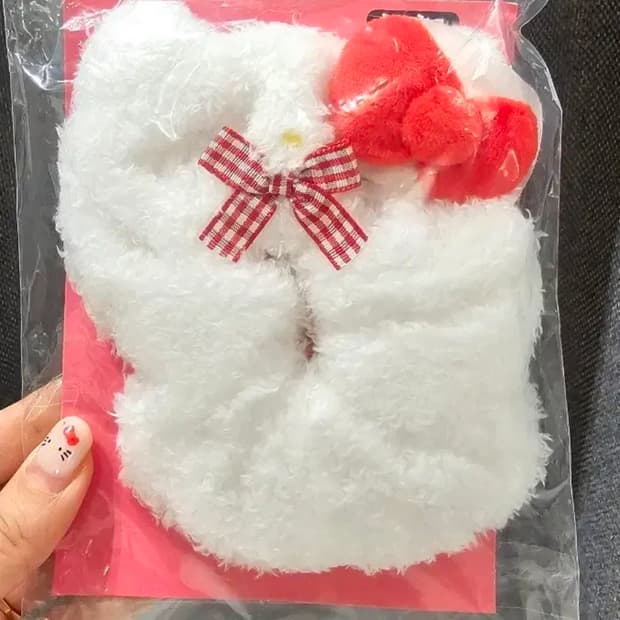 일본정품 헬로키티 헤어슈슈