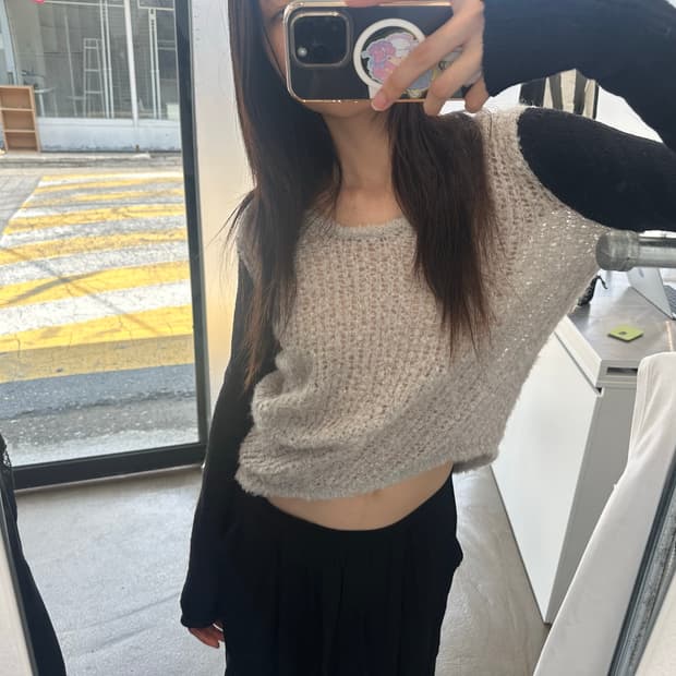 Helmut Lang alpaca knit