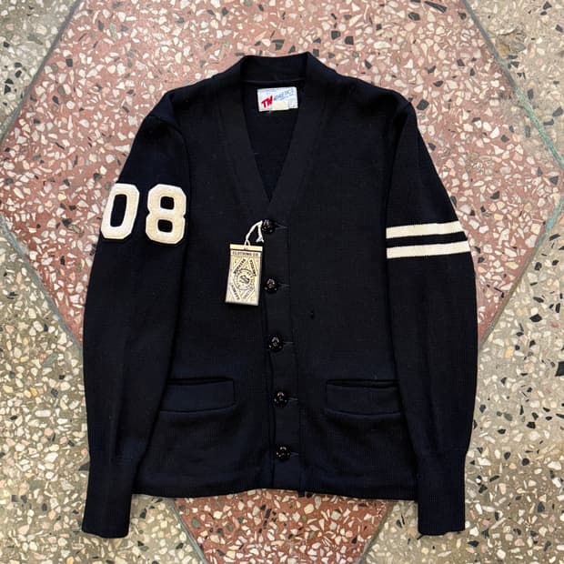 80s TM Athletics 레터맨 가디건 (34)