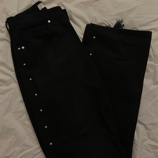 Wesken 스터드 테슬진 팬츠