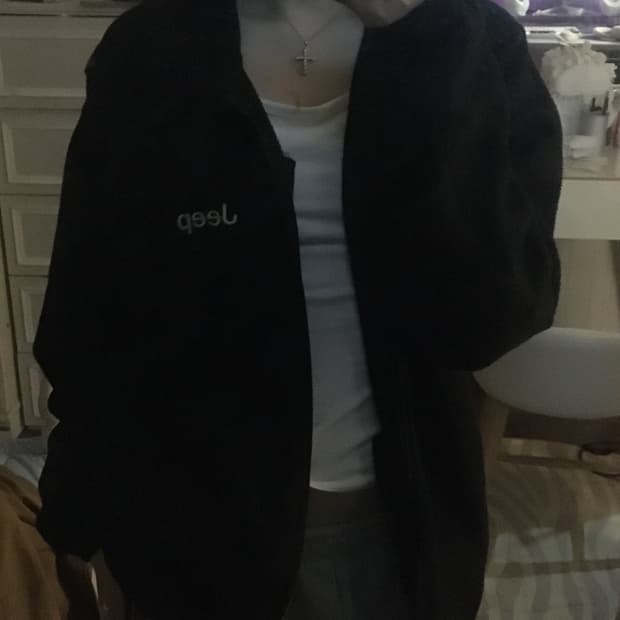 지프 플리스 집업 unisex