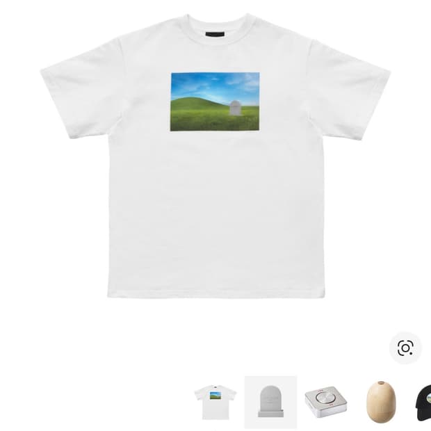 혁오 프라그먼트 티셔츠 4 XL 사이즈