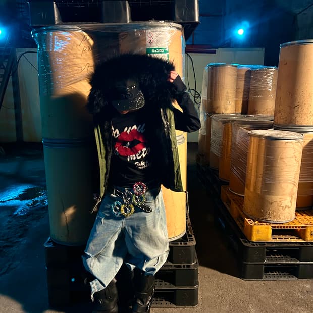 Military Patch Fur Vest