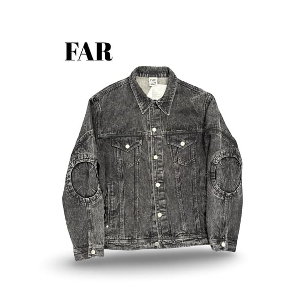 (95)파아카이브써클워시드데님자켓