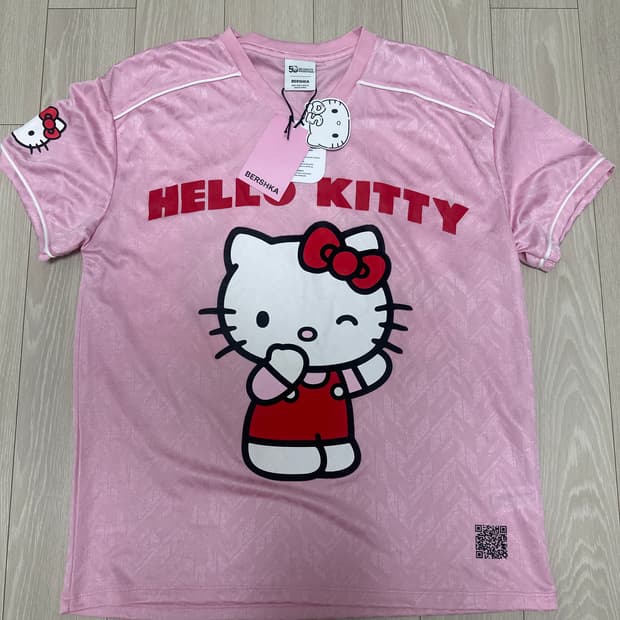 버쉬카 헬로키티 매니아 스포티 티셔츠 2796/296 pink