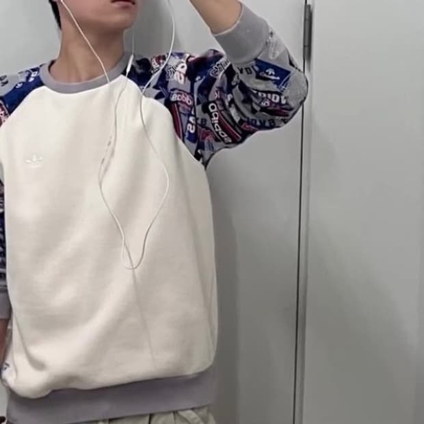 아디다스 25주년 맨투맨 희귀디자인 XL 상품이미지1