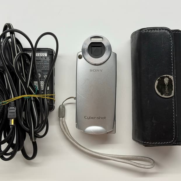 소니 사이버샷 DSC-M2 실버 디지털 카메라