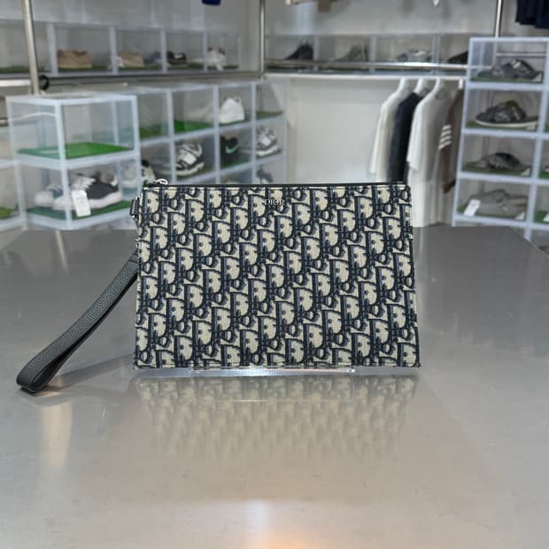 [리오브전포점] 디올 오블리크 자카드 클러치 A5
