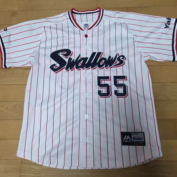 도쿄 야쿠르트 스왈로즈 무라카미 무네타카 우승 유니폼