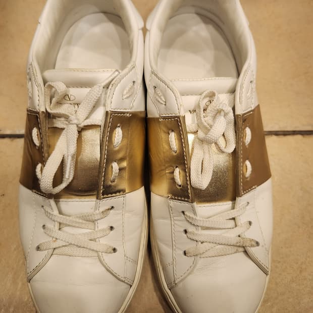 발렌티노 히든 골드 스니커즈 