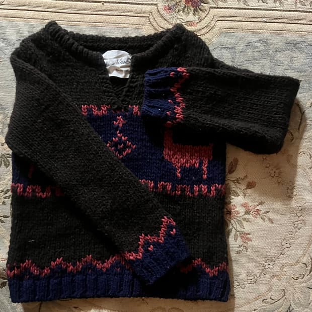 vintage nordic knitwear