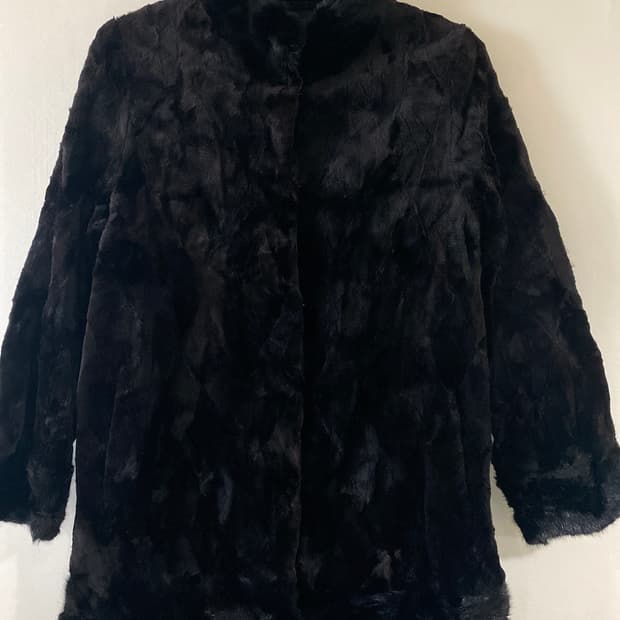 깍은 밍크 코트 95