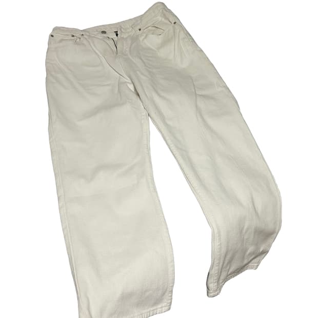 [트릴리온 데님팬츠 화이트] XL size