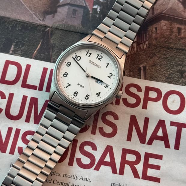 세이코 Seiko 쿼츠 SPRIT 아라빅 